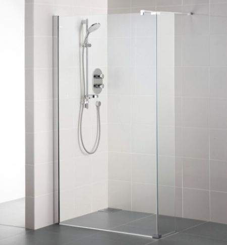 Duši pöördesein SYNERGY 30x200cm, 8mm kirgas turvaklaas (Ideal Clean), Ideal Standard